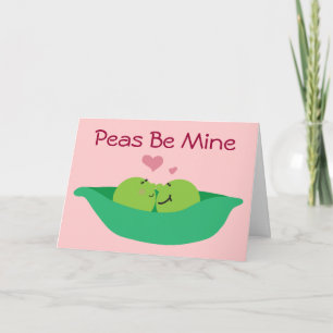 Pea Pod novias sé mi tarjeta