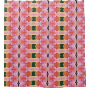 Peace Ikat 5 Cortina de ducha