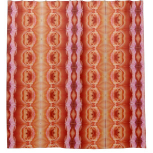 Peace Ikat 8 Cortina de ducha