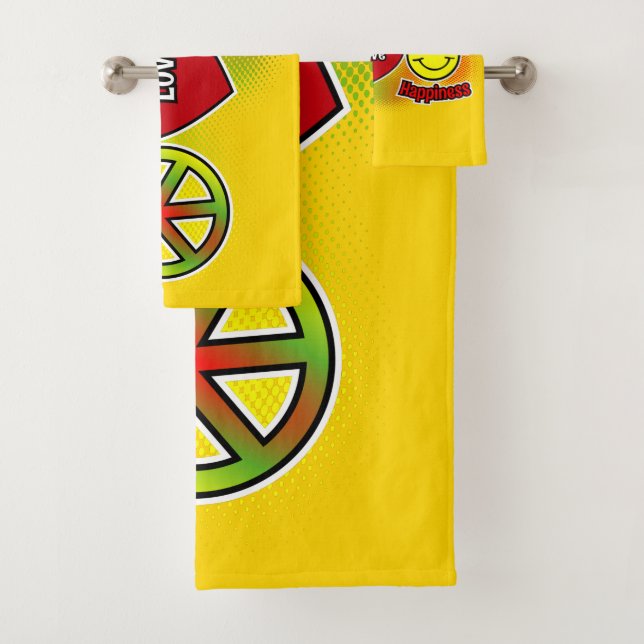 Peace Love Happiness (In situ)