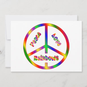 Peace Love RAINBOWS