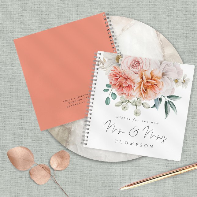 Peach Coral Peonies Desea Nuevo Libro De Mr. (Subido por el creador)