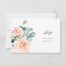 Peach Floral w Meal RSVP V3 2