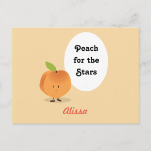 Peach for the Stars   Tarjeta postal