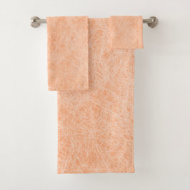 Peach Fuzz Faux Leather