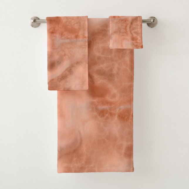 Peach Marble abstracto (In situ)