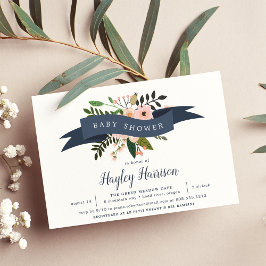 Peach Meadow | Invitación de Baby Shower