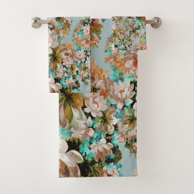 Peach Y Green Floral (In situ)