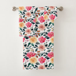 Peach Yellow Pink Greenereneration Girly Floral Pa