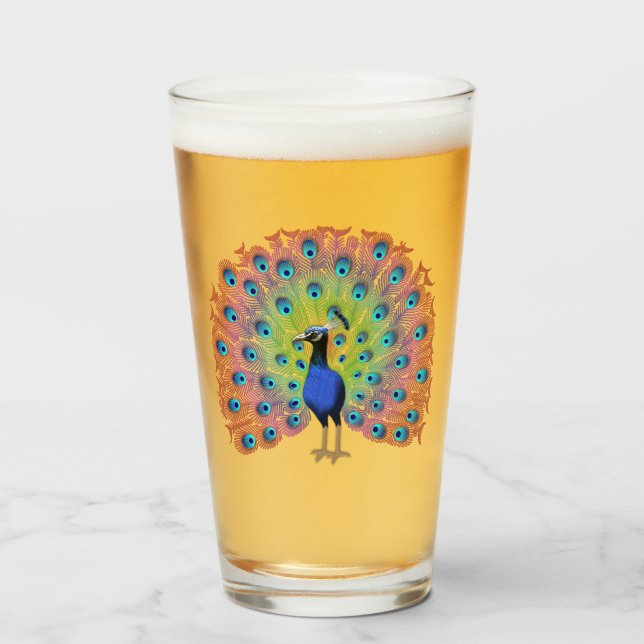 Peacock colorido (Anverso (lleno))