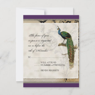 Peacock de época 6 - Invitación a la boda