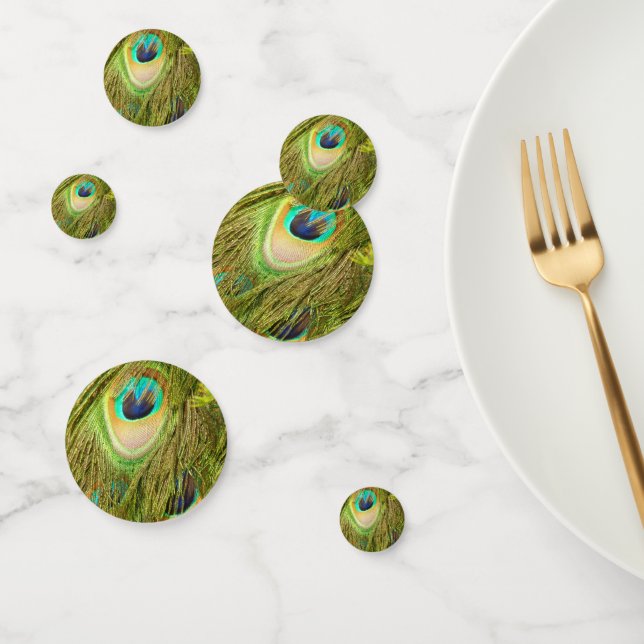 Peacock Feather Confetti (Grupo)