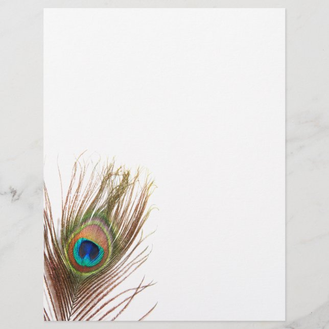 Peacock Feather Flyers (Frente)