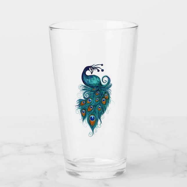 Peacock Feathers Art (Anverso)