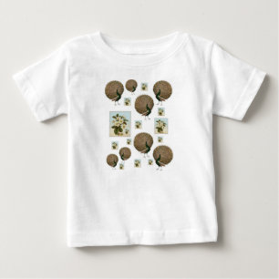 Peacock para camisetas bebé