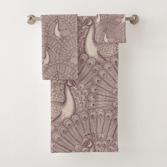 peacock pattern (In situ)