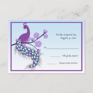 Peacock Purple RSVP