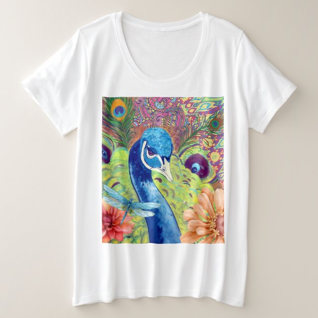 Peacock T-Shirt (Anverso del diseño)