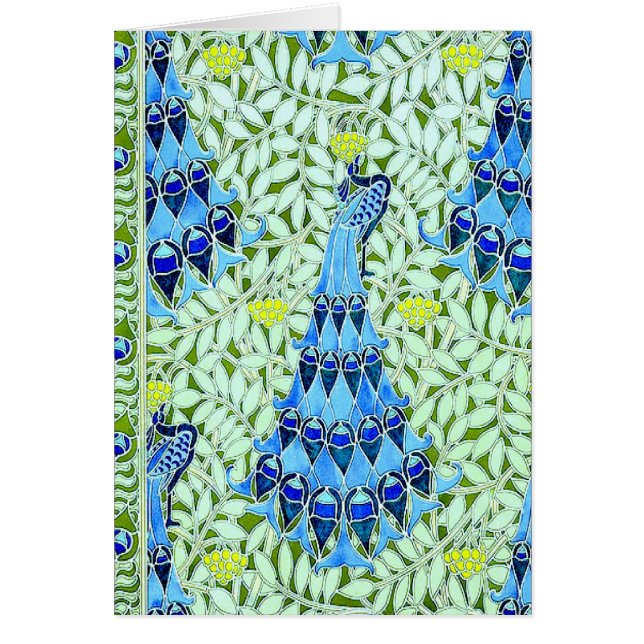 Peacocks de Art Nouveau (Frente)