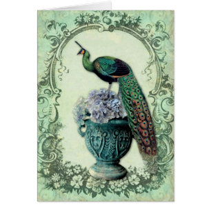 Peacocks Hydrangea Urn