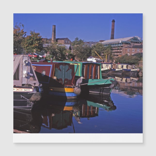 Peak Forest Canal Derbyshire Inglaterra (Anverso)