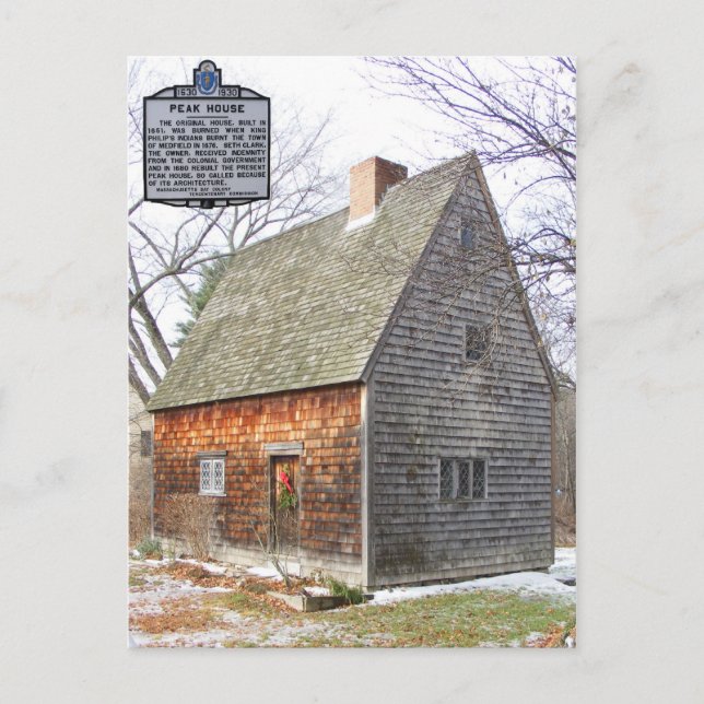 Peak House ~ postal (Anverso)