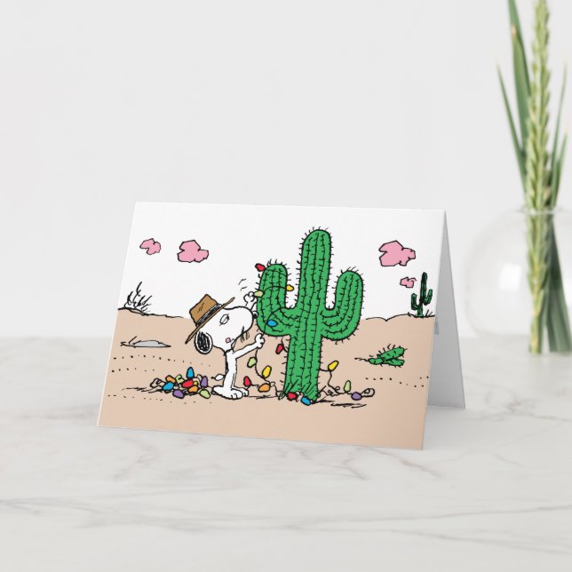 Peanuts | Spike decora para Navidad (Anverso)