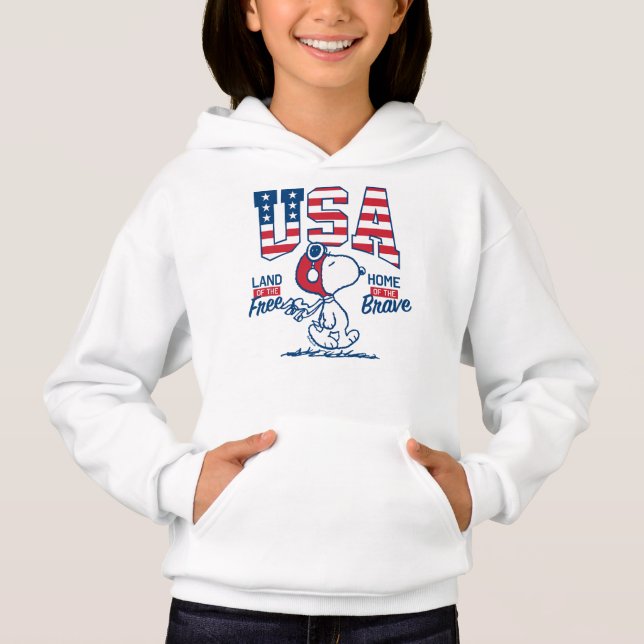 Peanuts USA Snoopy Free Brave (Anverso)
