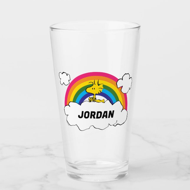 Peanuts Woodstock personalizado | Añadir su nombre (Anverso)