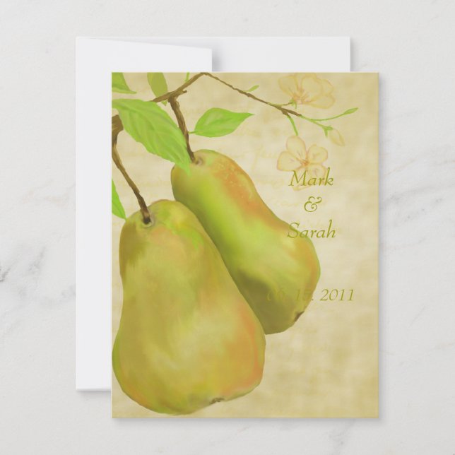 Pear Vintage II RSVP (Anverso)