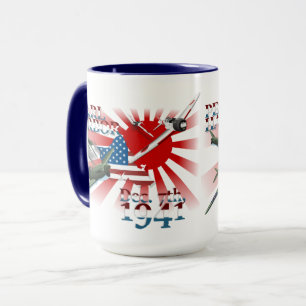 Pearl Harbor 7 de diciembre de 1941 Taza