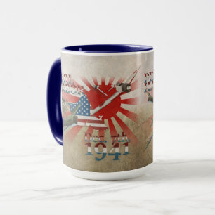 Pearl Harbor 7 de diciembre de 1941 Taza