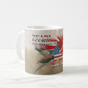 Pearl Harbor 7 de diciembre de 1941 Taza de café
