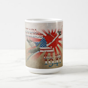 Pearl Harbor 7 de diciembre de 1941 Taza de café