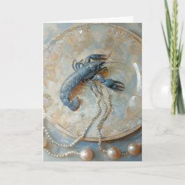 Pearl - Tarjeta de felicitación doblada