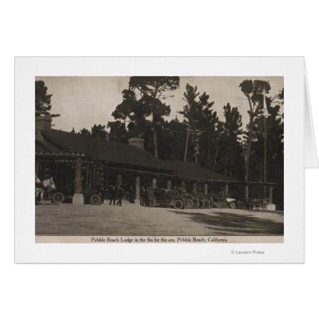 Pebble Beach, CA - Lodge in the Firs by the Sea (Anverso (Horizontal))