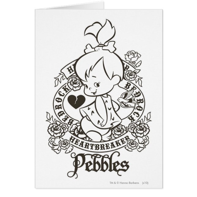PEBBLES™ Heartbreaker B&W (Frente)