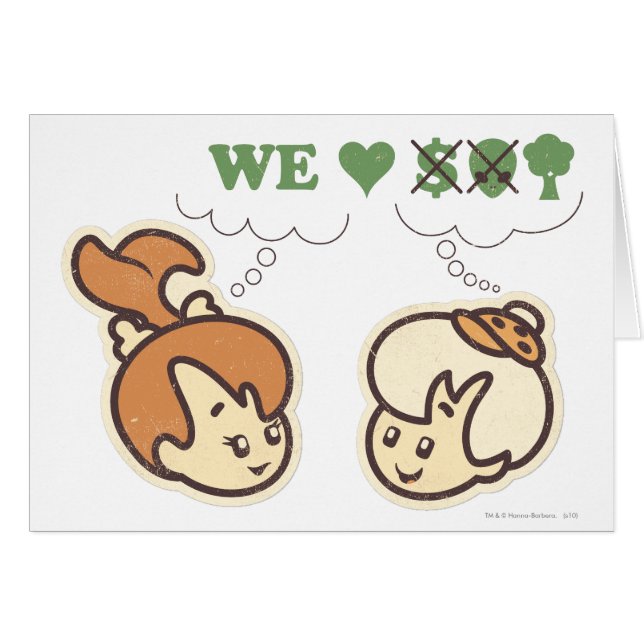 PEBBLES™ y Bam Bam ama a la naturaleza (Anverso (Horizontal))