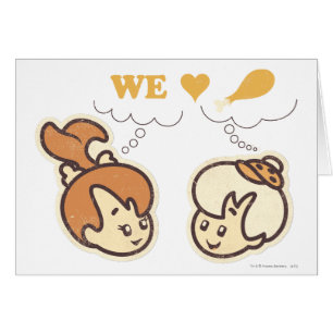 PEBBLES™ y comida del amor del Bam Bam