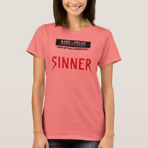 PECADOR DE LA CAMISETA DEL CAMPANERO DEL