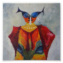 Peces africanos resumen foto de pintura de arte