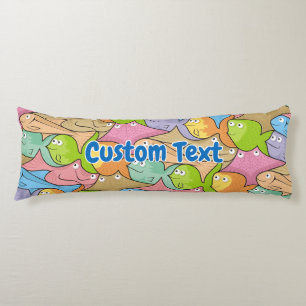 Peces almohada de cuerpo personalizado