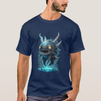 Peces del mar profundo Camiseta abissal de criatur