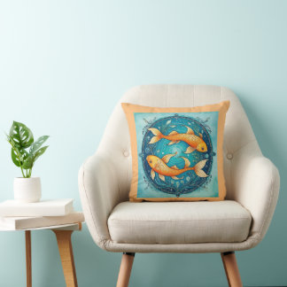 Peces lanzan almohada