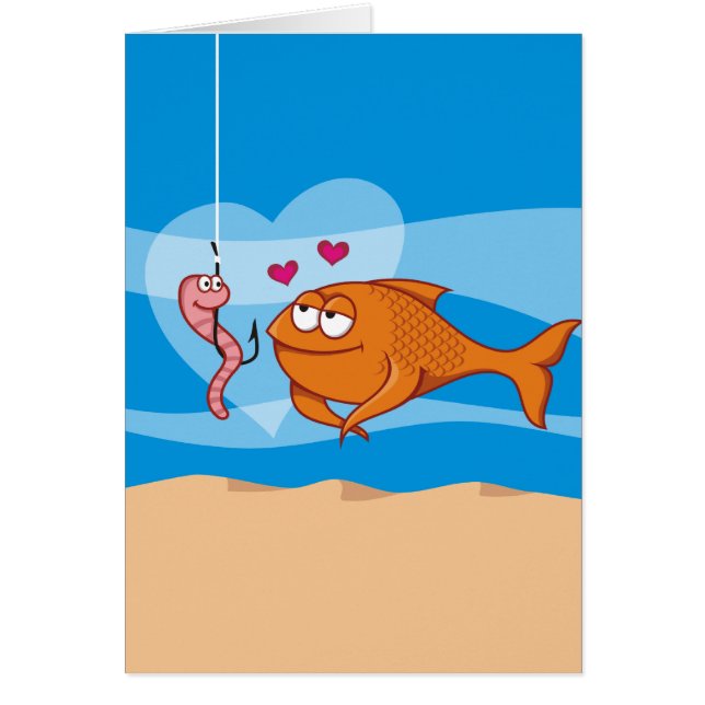 Peces y cebo enamorados (Frente)