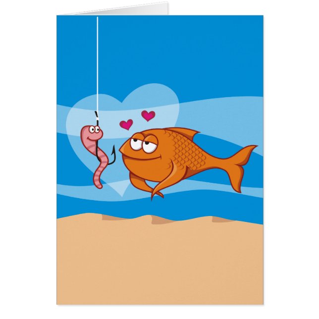 Peces y cebo enamorados (Frente)