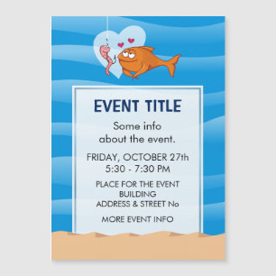 Peces y cebo enamorados