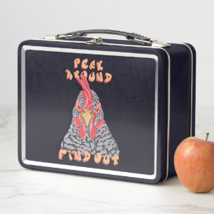 Peck Around Find Out—orden de picoteo de pollo