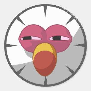 Peck Face Pegatina