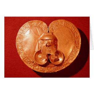 Pectoral con un rostro humano